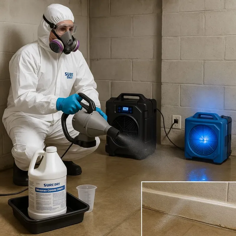 Sanitization and Odor Removal process in Ellisburg, NJ
