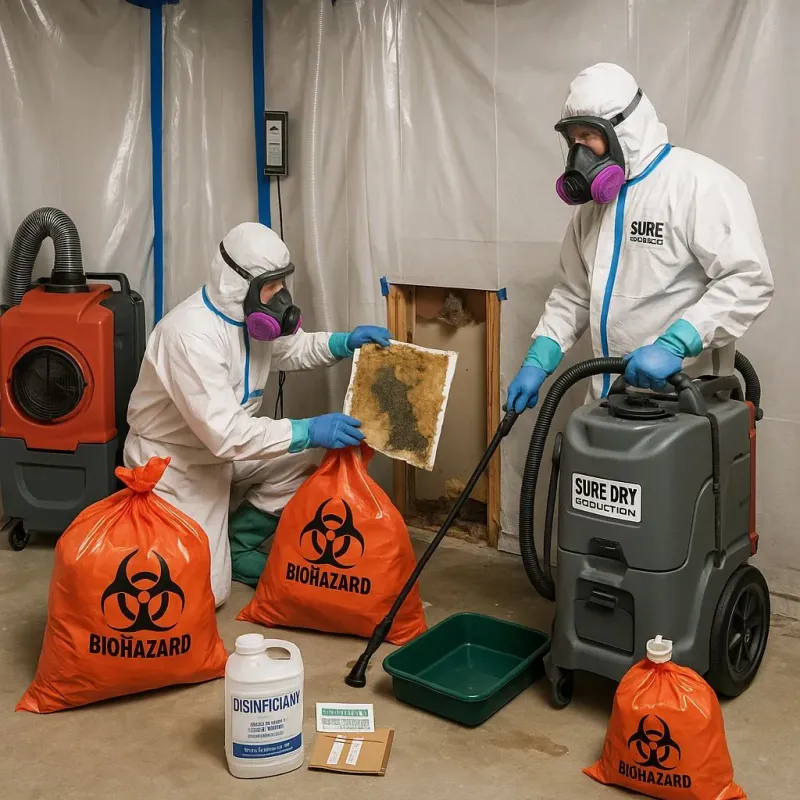 Contaminated Water Handling Protocols process in Ellisburg, NJ